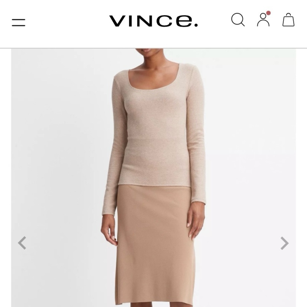 Vince Cozy Long Sleeve Top